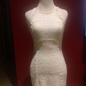 Abercrombie & Fitch Dresses - A&F white lace racerback bodycon Abercrombie & Fitch Dresses - A&F white lace racerback bodycon
